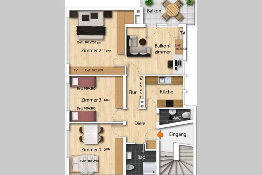 Grosse Wohnung 20 Km Von Koeln Bis Zu 17 Personen Rösrath Esterno foto